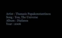 Thanasis Papakonstantinou – You, The Universe