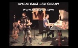 music “Tha eimai konta sou otan me thes”-ArtEco Band-Recycled musical instruments Band-LIVE