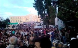 music Ο Αλκίνοος Ιωαννίδης @Syntagma #15jgr
